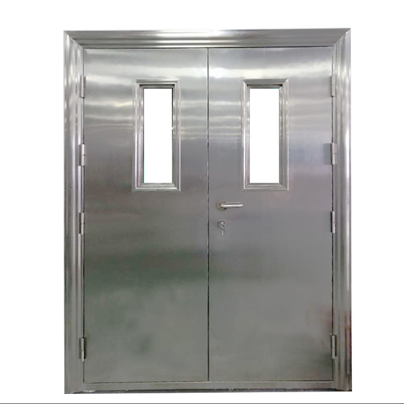 对开视窗防火门